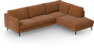 Madison Lux - 3-sits soffa med divan höger - Orange