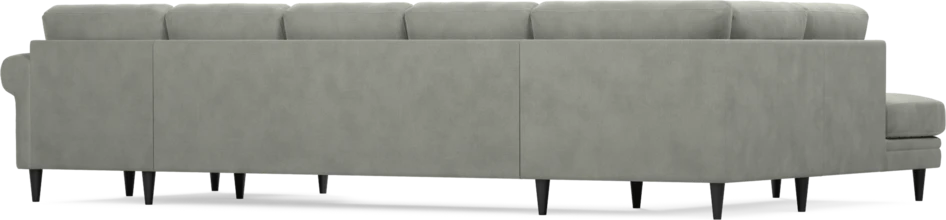 Eden - 3-sits soffa med divan vänster och schäslong höger - Grå