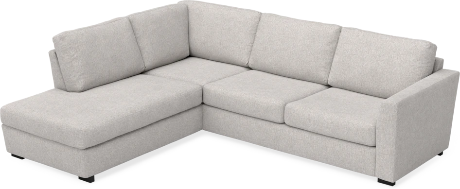 Friday - 2,5-sits soffa med divan vänster - Grå