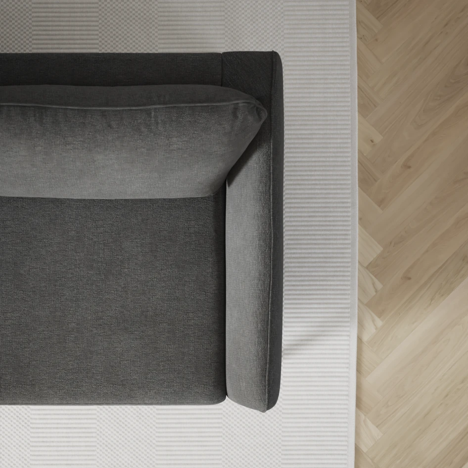 County - 2,5-sits soffa - Grå