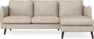 Madison - 2-sits soffa med schäslong höger - Beige
