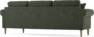 Eden - 3-sits soffa svängd - Grön