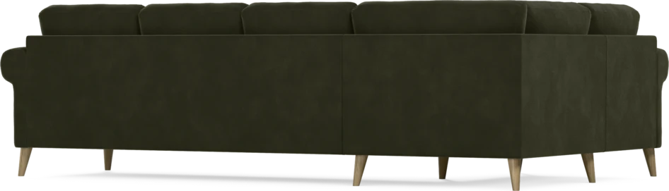 Eden - Hörnsoffa, 1+3-sits - Grön