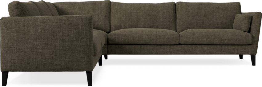 Winston - Hörnsoffa, 2+3 - Brun