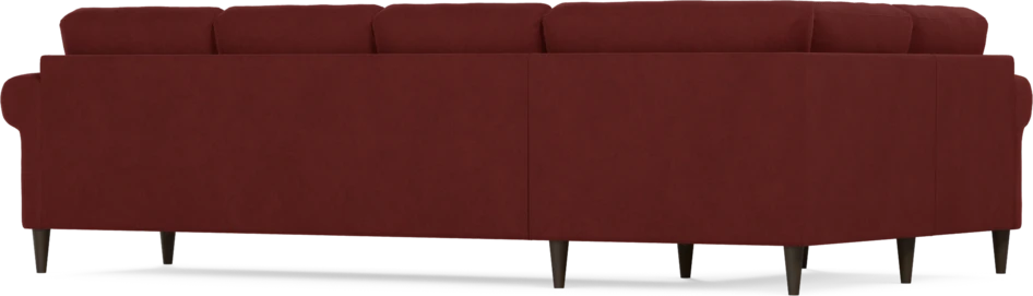 Eden - Hörnsoffa, 1+3-sits - Röd