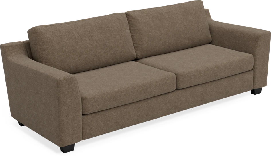 Friday - 3-sits soffa - Brun