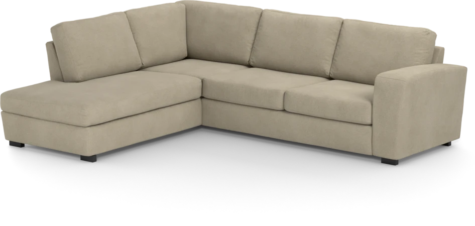 Friday - 2,5-sits soffa med divan vänster - Beige