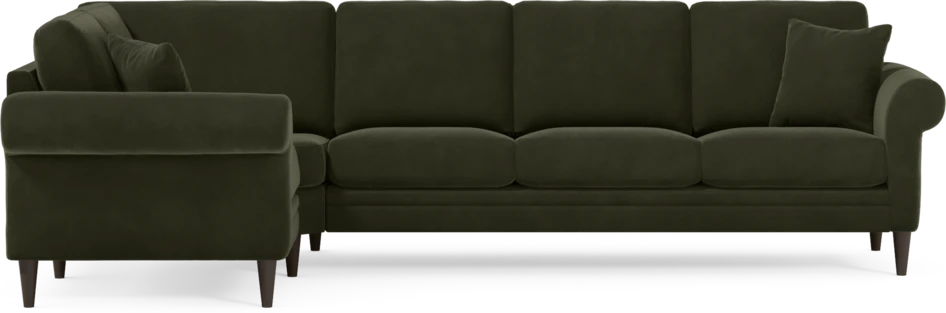 Eden - Hörnsoffa, 1+3-sits - Grön