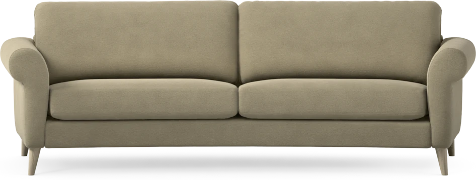 Bridge - 3-sits soffa svängd - Beige