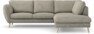 Madison - 2-sits soffa med divan höger - Vit