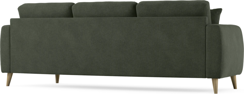 Eden - 3-sits soffa svängd - Grön