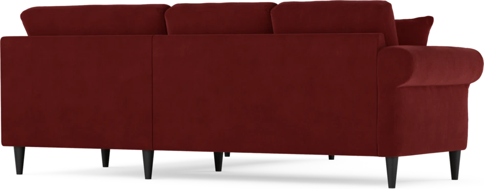 Eden - Hörnsoffa, 2+2-sits - Röd