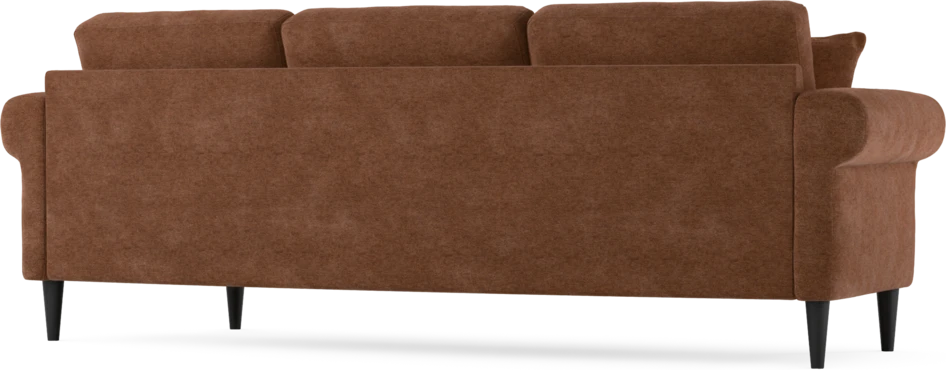 Eden - 3-sits soffa svängd - Orange
