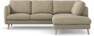 Madison Lux - 2-sits soffa med divan höger - Beige