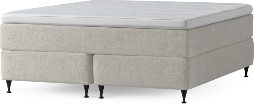 Delux Dream - Kontinentalsäng, dubbelsäng med bäddmadrass och sängben