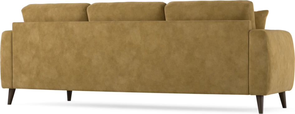 Eden - 3-sits soffa svängd - Gul