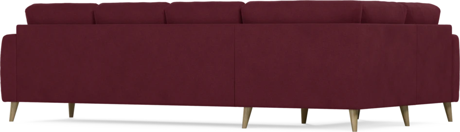Eden - Hörnsoffa, 1+3-sits - Röd