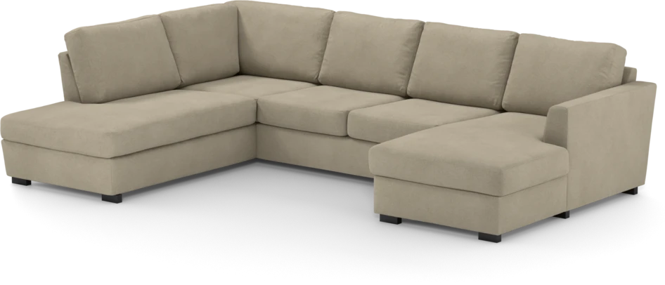 Friday - 3-sits soffa med divan vänster och schäslong höger - Beige