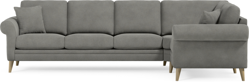 Eden - Hörnsoffa, 3+1-sits - Grå