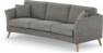 Eden - 3-sits soffa svängd - Grå