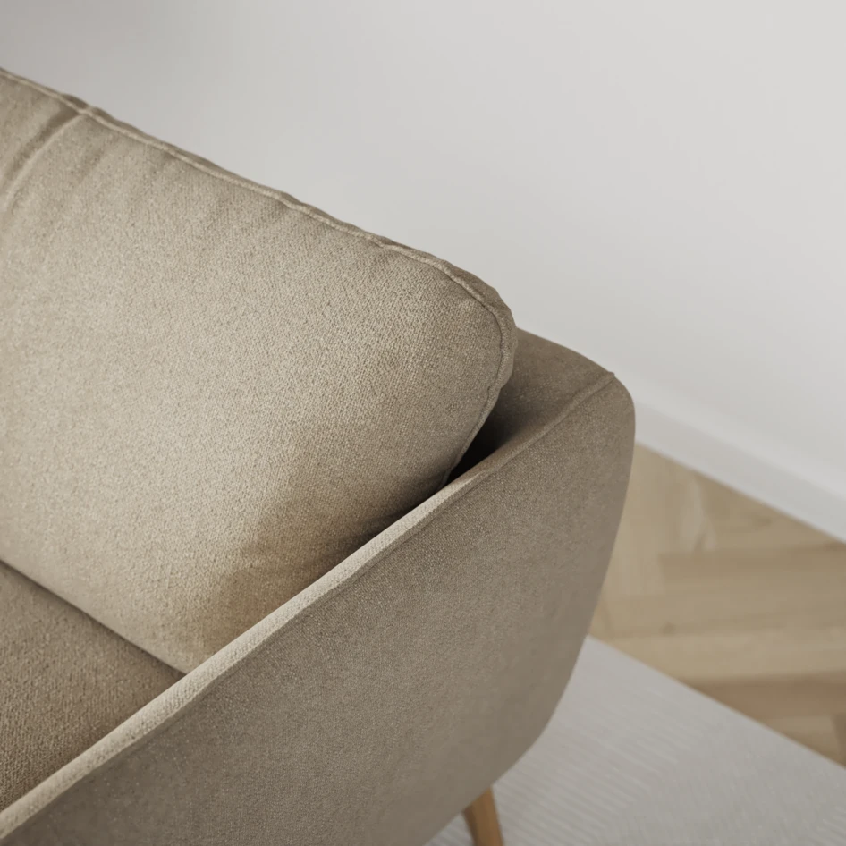 Madison Lux - Hörnsoffa med schäslong höger - Beige