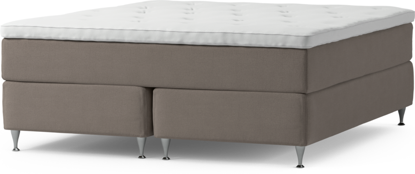 Delux Dream - Kontinentalsäng, dubbelsäng med bäddmadrass och sängben