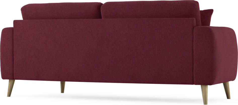 Eden - 2,5-sits soffa svängd - Röd