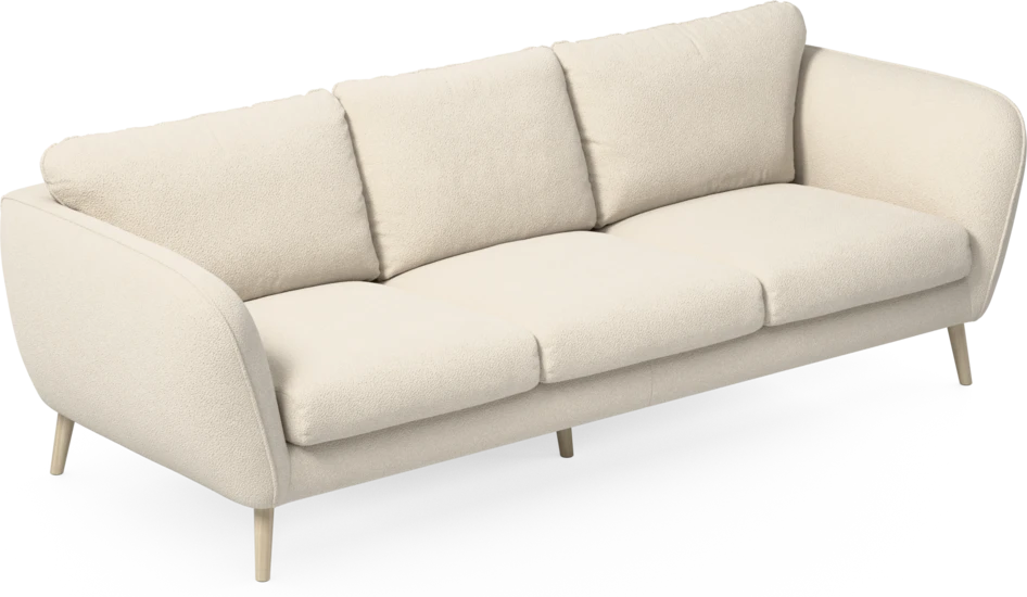 Madison - 4-sits soffa - Vit