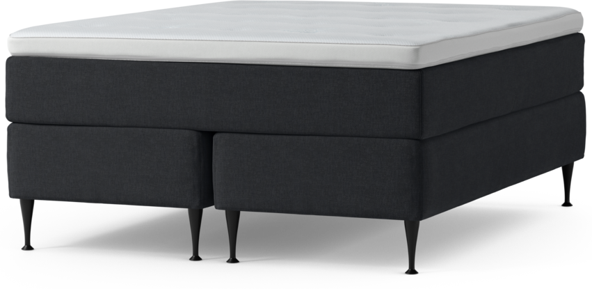 Delux Dream - Kontinentalsäng, dubbelsäng med bäddmadrass och sängben