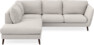 Madison - 2-sits soffa med divan vänster - Grå