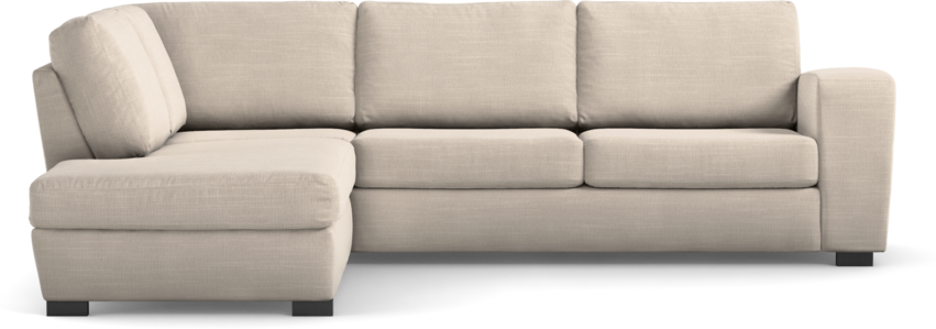 Friday - 2,5-sits soffa med divan vänster - Beige