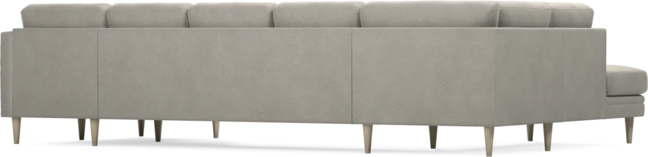 Eden - 3-sits soffa med divan vänster och schäslong höger - Grå
