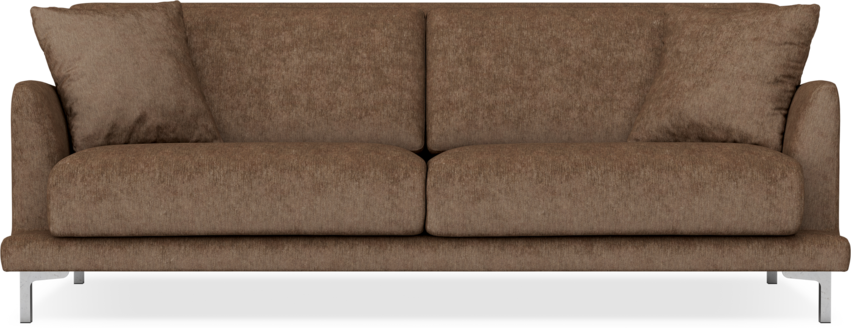 Macy Lux - 3-sits soffa - Brun