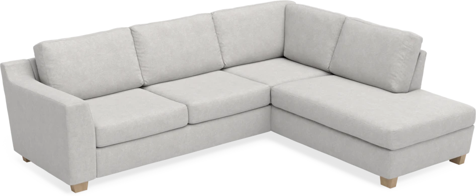 Friday - 2,5-sits soffa med divan höger - Grå