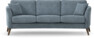 Eden - 3-sits soffa svängd - Blå