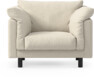 Cherrie - Fåtölj, fast klädsel - Beige