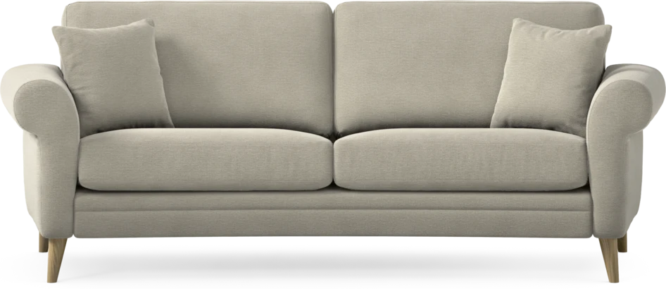 Eden - 2,5-sits soffa svängd - Brun