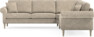 Eden - Hörnsoffa, 2,5+2,5-sits - Beige