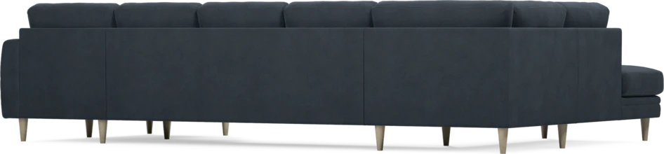 Eden - 3-sits soffa med divan vänster och schäslong höger - Blå