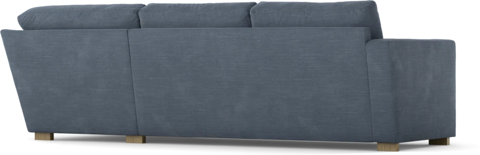 Friday - 2,5-sits soffa med divan höger - Blå