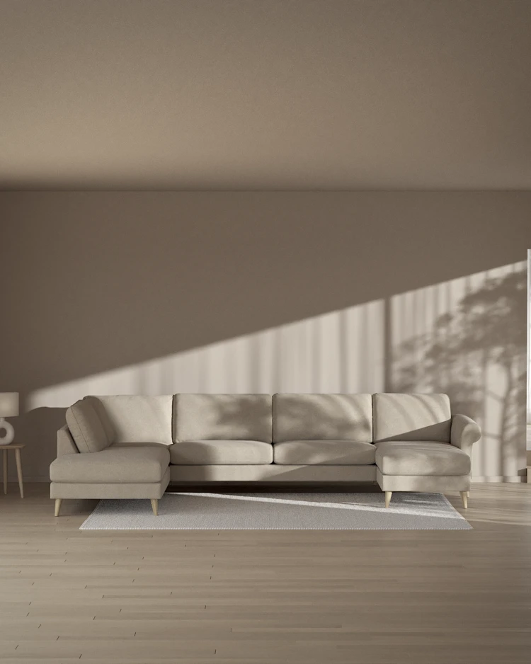 Bridge - 3-sits soffa med divan vänster och schäslong höger - inspiration