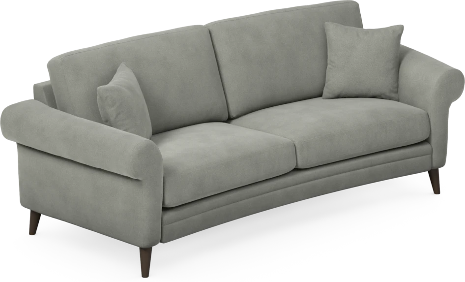 Eden - 2,5-sits soffa svängd - Grå
