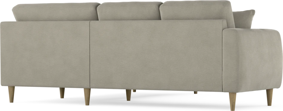 Eden - Hörnsoffa, 2+2-sits - Brun