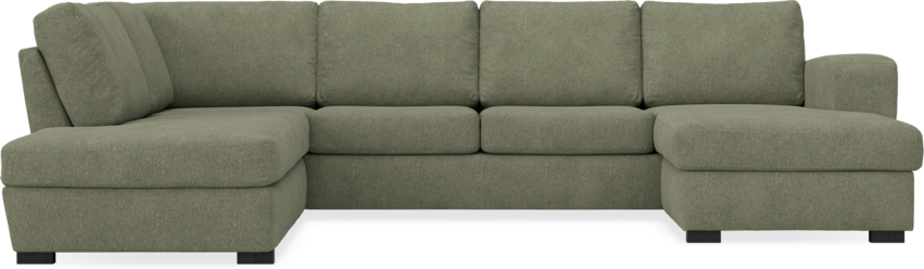 Friday - 3-sits soffa med divan vänster och schäslong höger - Vit