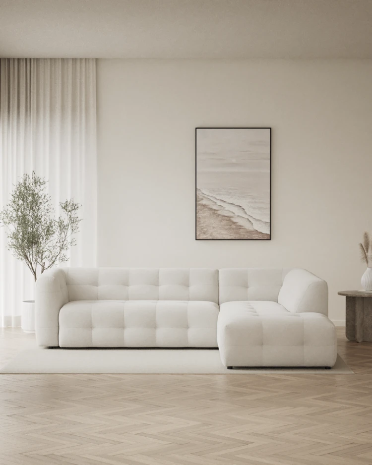 Bella - 3-sits soffa med divan höger - inspiration