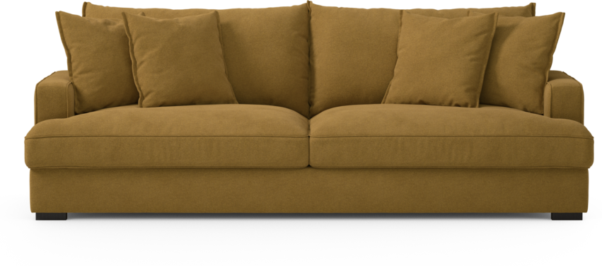 Mila - 4-sits soffa - Gul