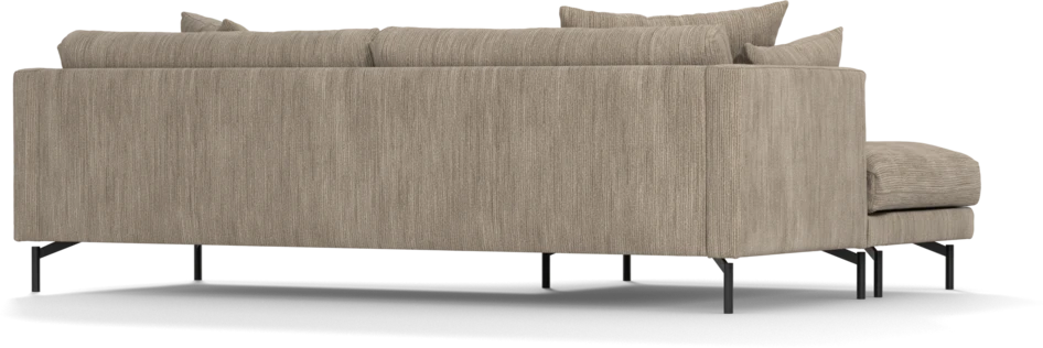 Harper - 4-sits med schäslong XL vänster - Beige