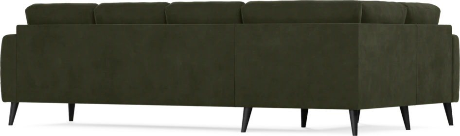 Eden - Hörnsoffa, 1+3-sits - Grön