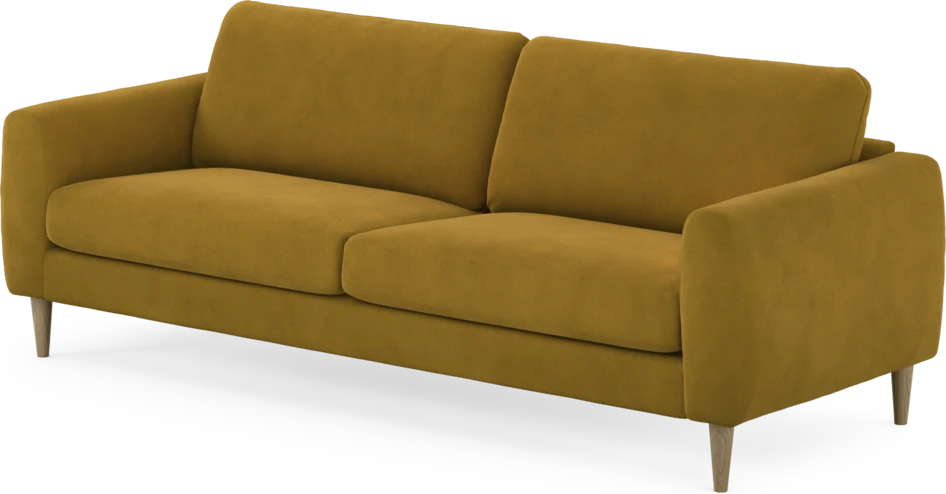 Bridge - 4-sits soffa - Gul