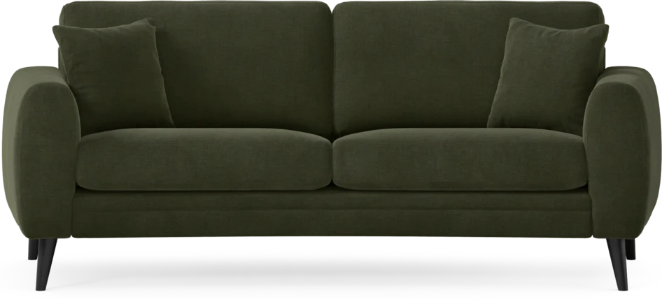 Eden - 2,5-sits soffa svängd - Grön